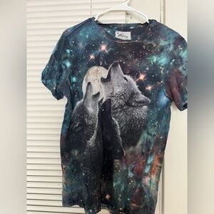 Cosmic Wolf shirt
